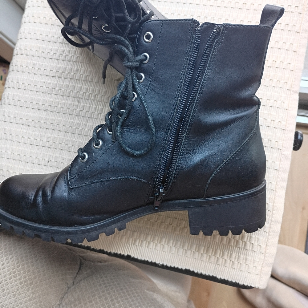 BP Black Combat Boots .Very Good Condition. - Picture 5 of 11